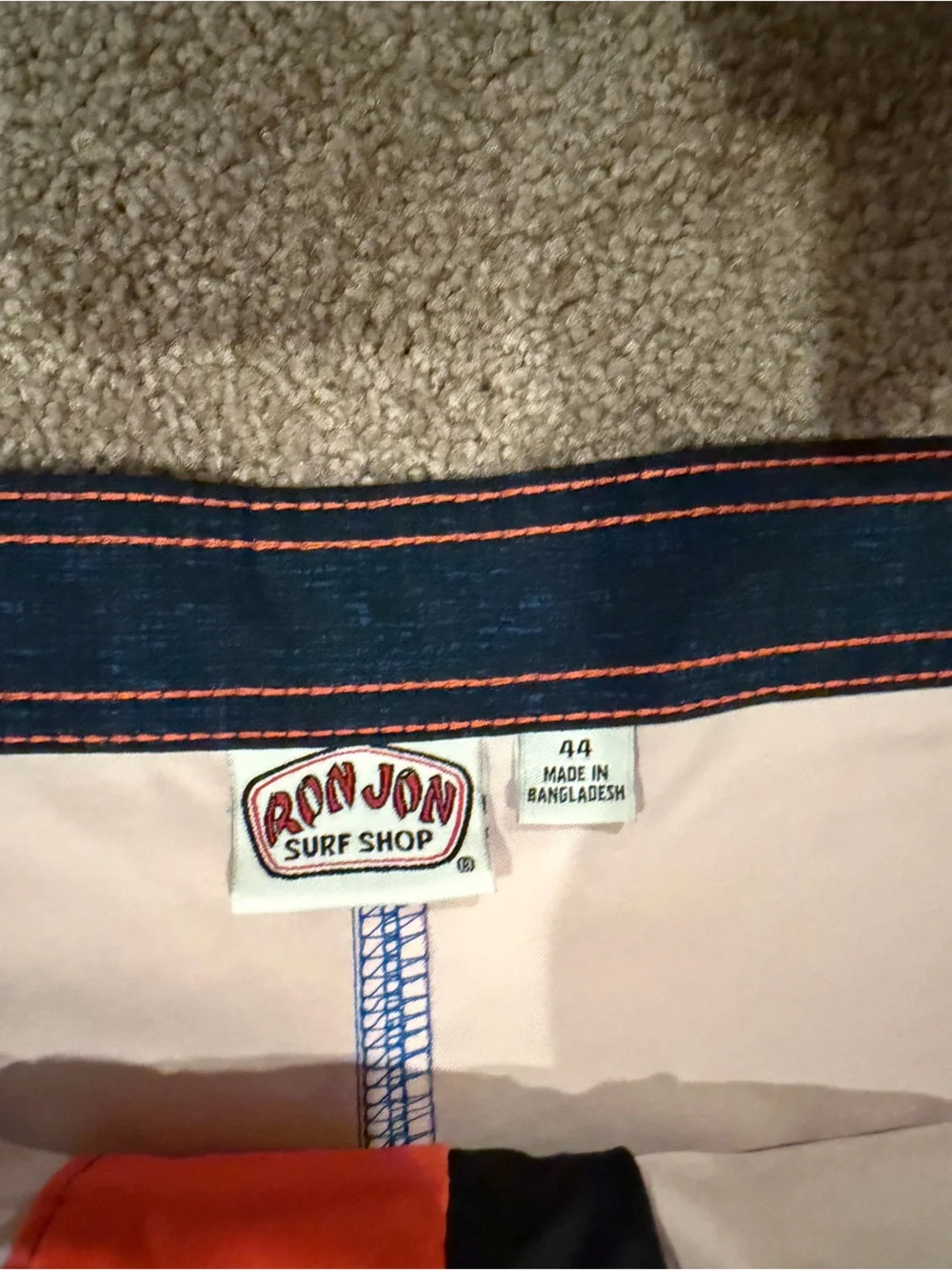 Ron Jon Surf Shop Sunset Gradient Board Shorts Men’s Size 44 Swim Trunks